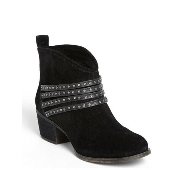 Jessica Simpson Shoes - Jessica Simpson Black Suede Ankle Boots - Size 9.5